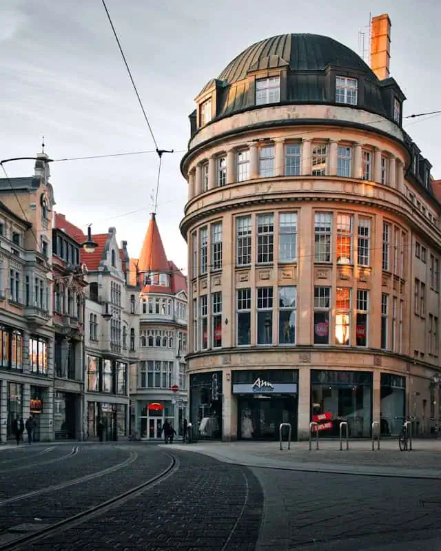 Saale Halle Innenstadt
